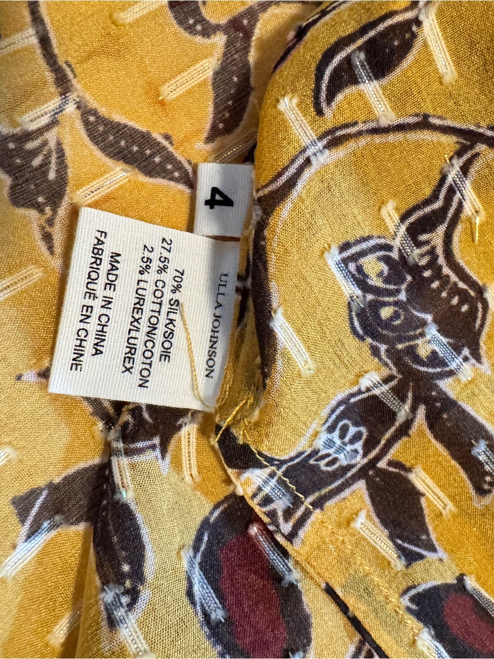 Ulla Johnson Floral Blouse - Picture 3 of 3